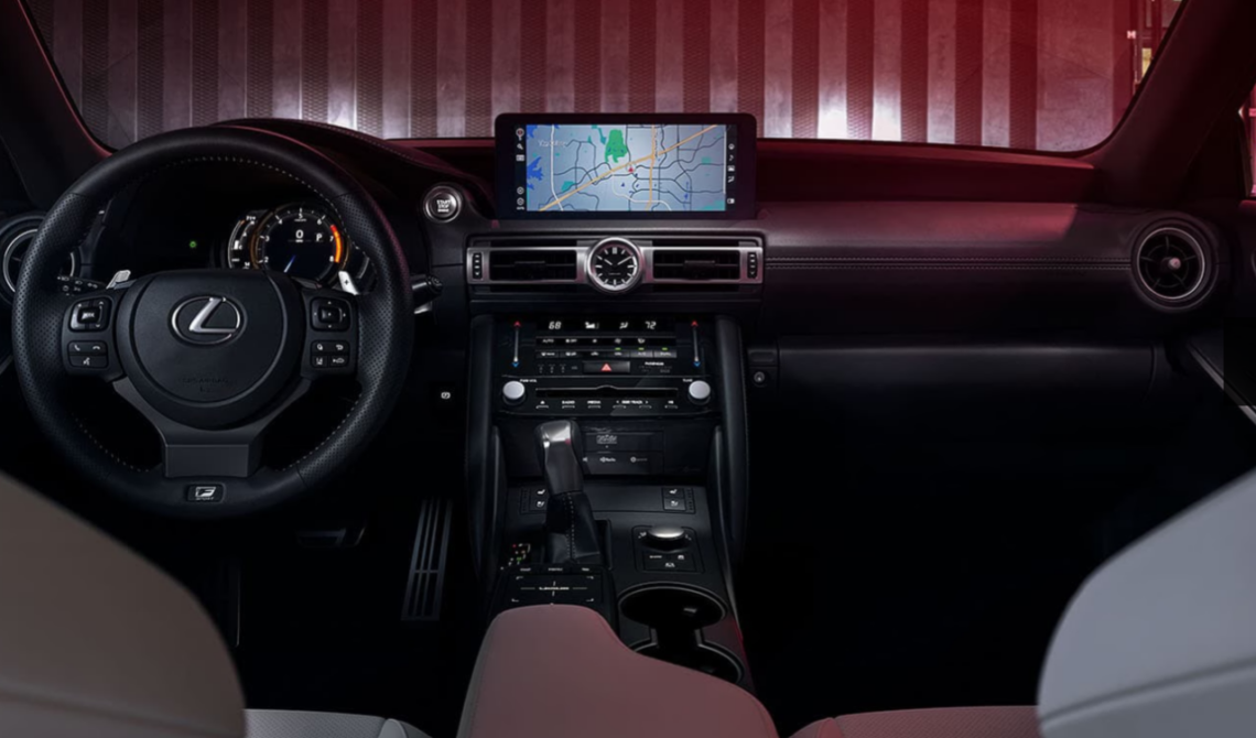 Lexus IS with Enform Multimedia Display
