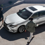 Lexus ES Hybrid overhead