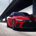 The Lexus IS, formerly a Lexus manual transmission model