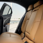 Rear seats of the 2026 Lexus UX Hybrid