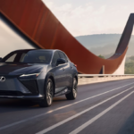Lexus lease deal vehicle on the road