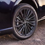 A wheel of the Lexus RX